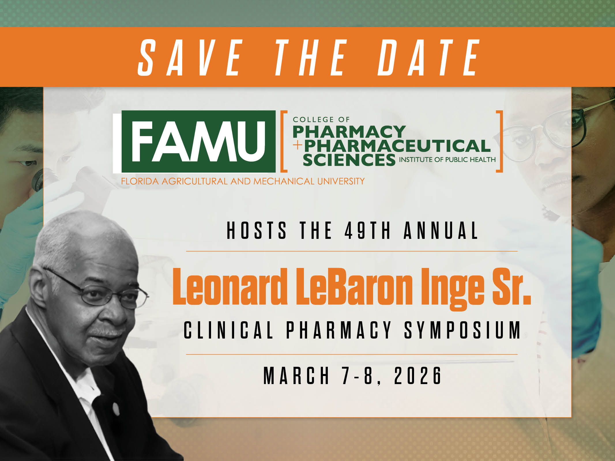Leonard LeBaron Inge Sr. Clinical Symposium 7-8, 2026