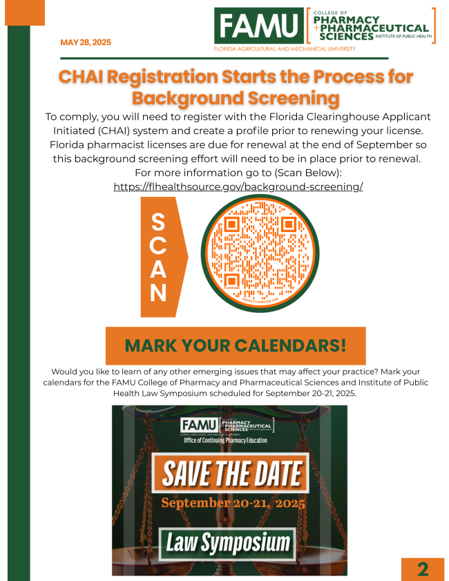 FAMU CoPPS Office of Continuing Education 2025 Update2