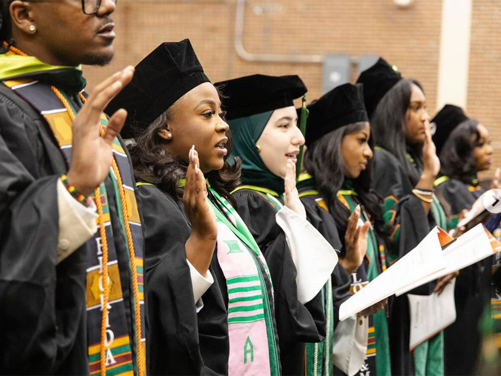FAMU Grads CoPPS IPH 2026 taking oath