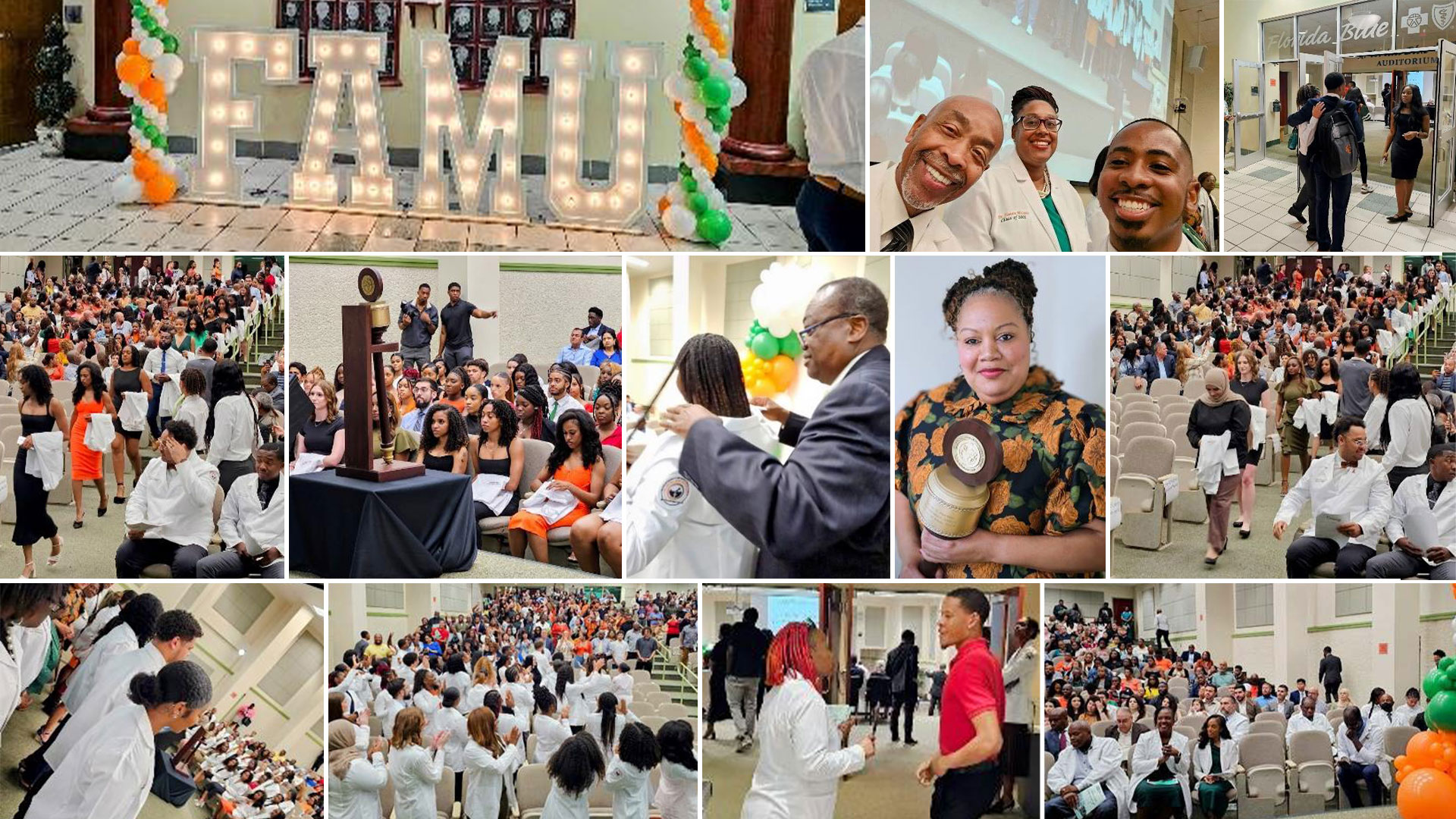 2024 White Coat Ceremony Photo Collage